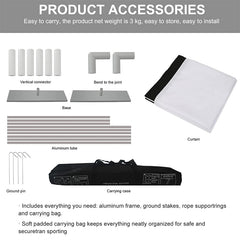 Skerell portable screen with stand 16:9 120 inch