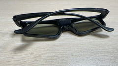 Rechargeable Universal 3D Glasses, Compatible with All 3D Ready HDTV, Sync with Major Brands