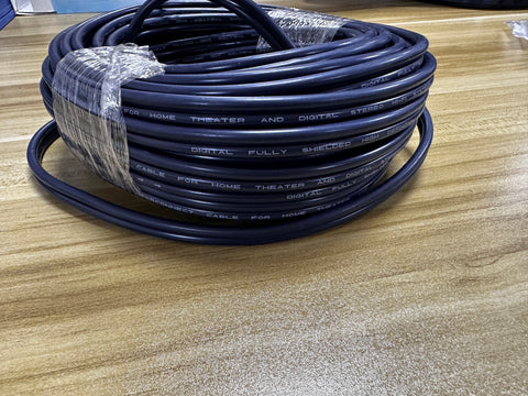 digital fully shielded high definition pc-pfc interconnect cable for home theater and digital stereo HI-FI systems